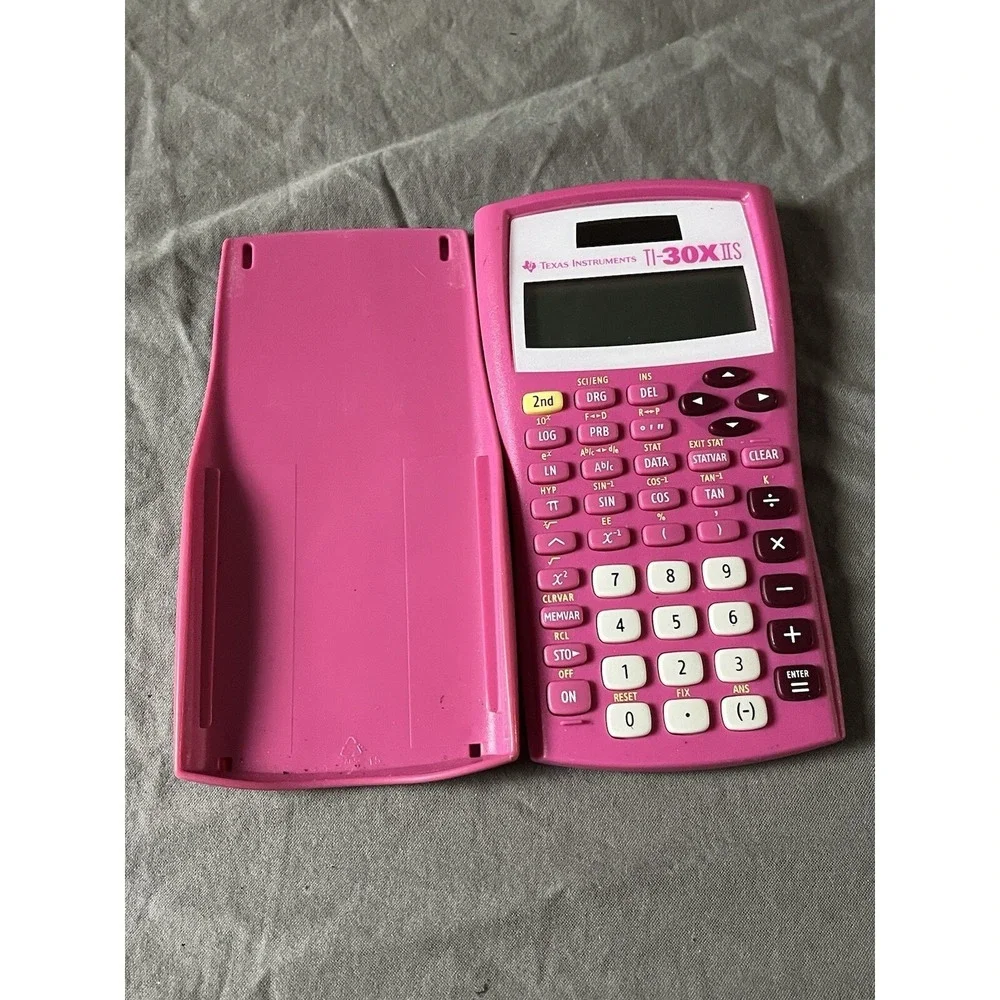 Texas Instruments TI-30X IIS Scientific Calculator Solar‎ ~ TESTED WORKS